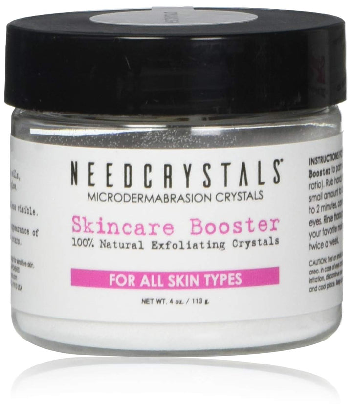 NeedCrystals jar front view showing product and brand for clear identification and trust