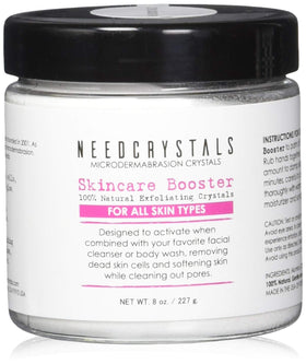 NeedCrystals front packaging showing jar and label for home spa benefits