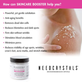 NeedCrystals ingredient label visible for transparent product information