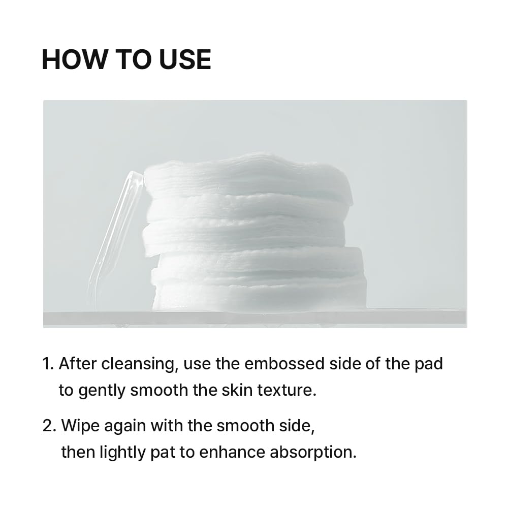 NEEDLY pads displayed on bathroom vanity for daily skincare routine