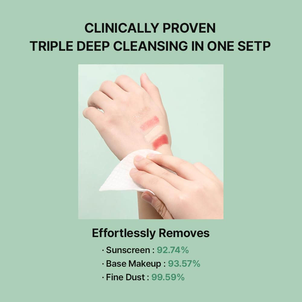 NEEDLY pad removing eye makeup with minimal rubbing for sensitive eyes