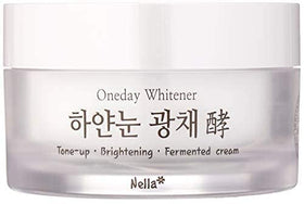 Nella open jar close-up showing creamy texture and hydrating finish benefit