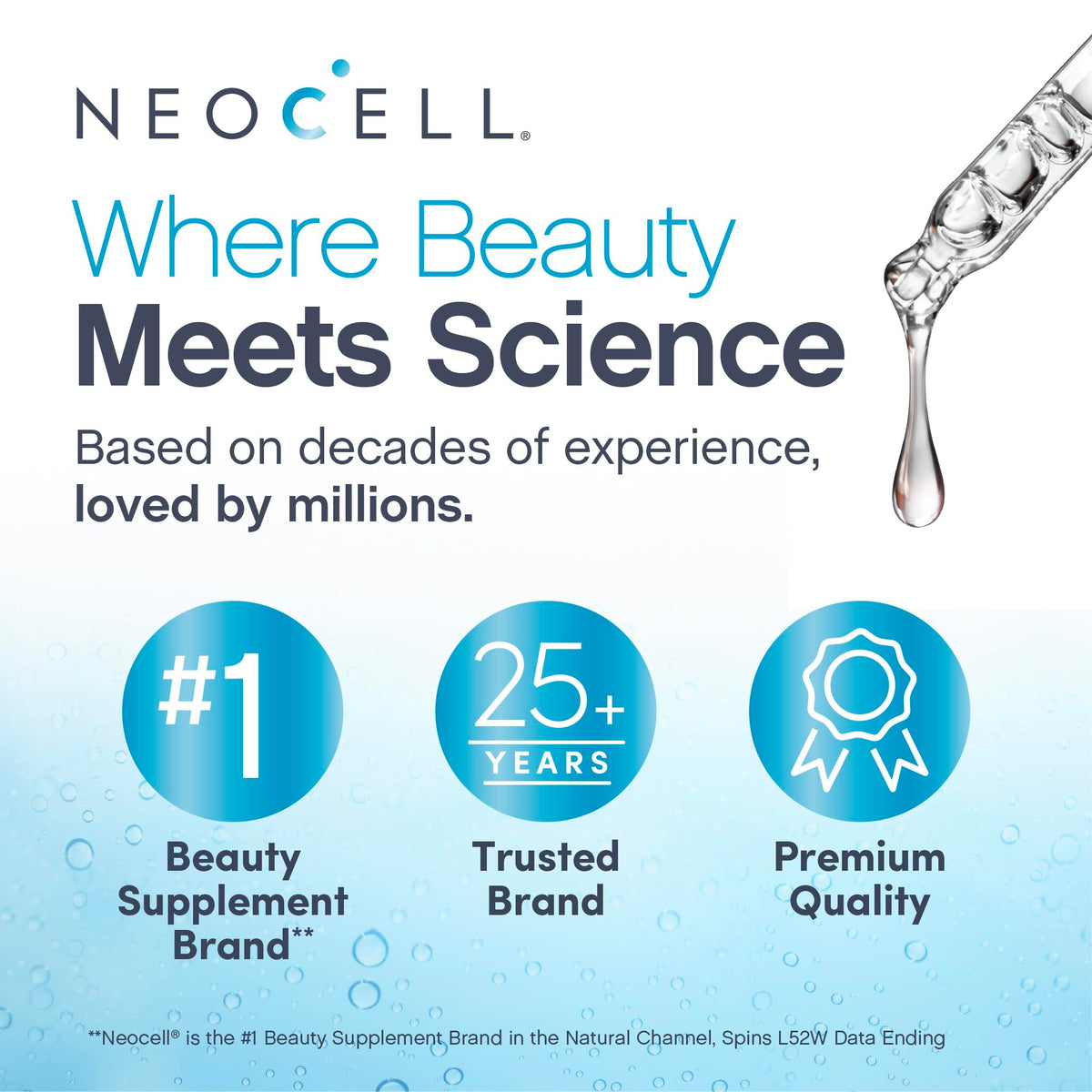 NeoCell 2 fl oz bottle beside a ruler to show true product scale and volume