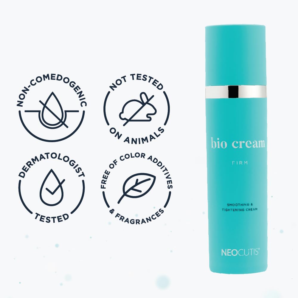 NEOCUTIS jar styled on bathroom counter showing daily routine fit