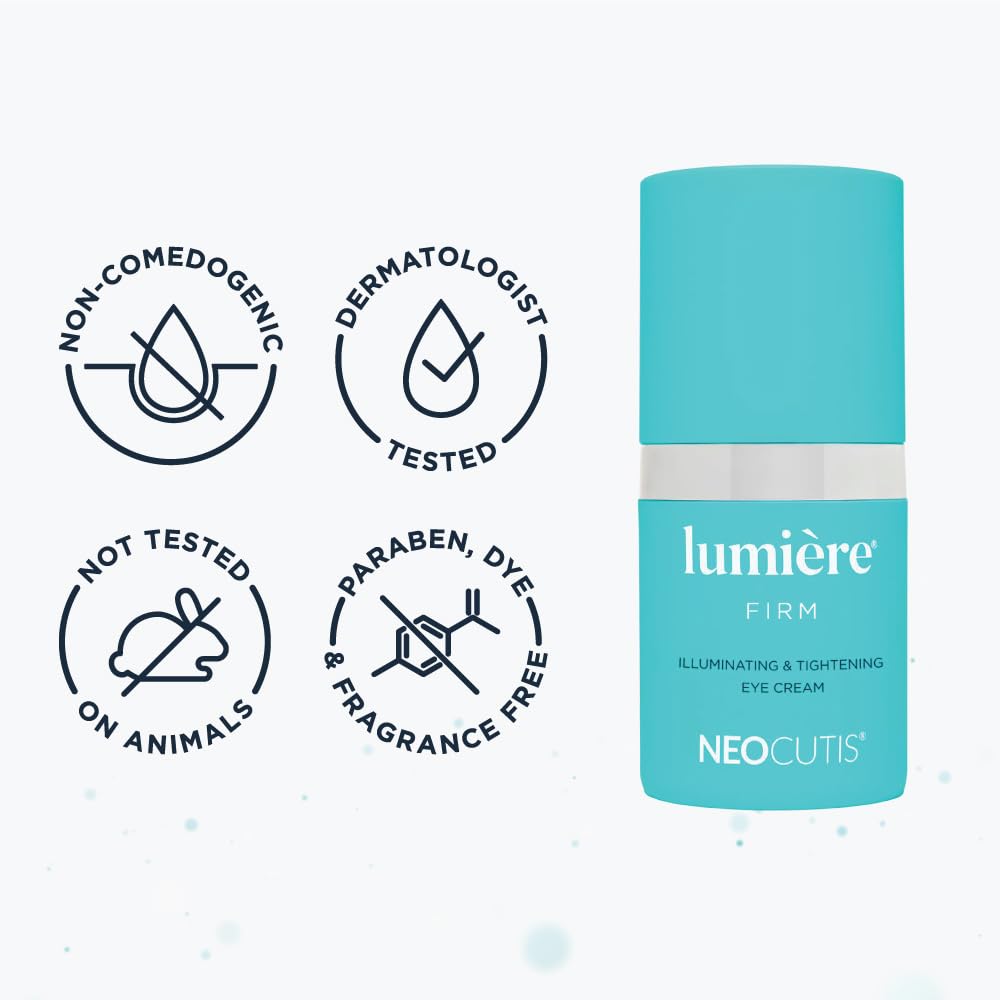 NEOCUTIS application during morning routine showing quick absorption
