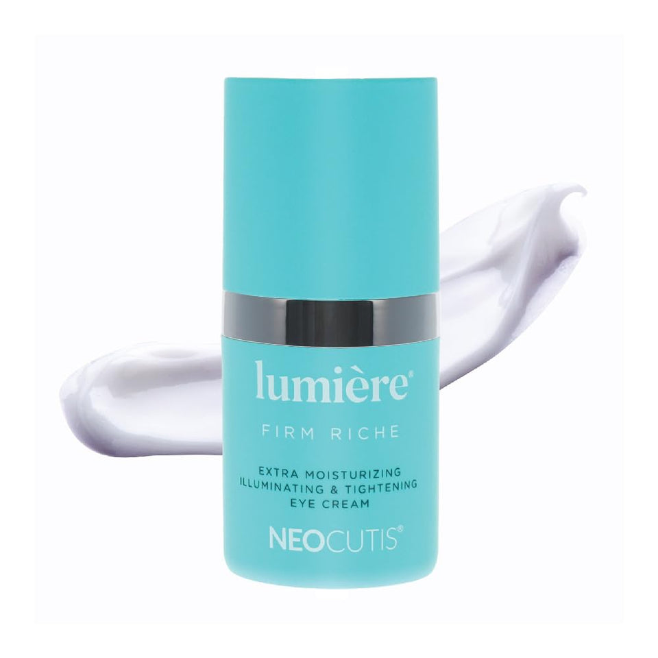 NEOCUTIS Lumiere Firm Riche front packaging shows 15 ml tube and branding for easy identification