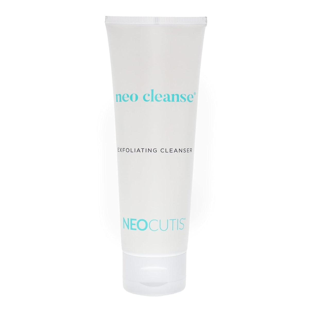 NEOCUTIS gel texture of Neo Cleanse displayed on fingertip to show lightweight hydration