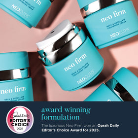 NEOCUTIS Neo Firm open jar texture visible and hydrating cream benefit