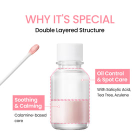 NEOGEN DERMALOGY applying product with cotton swab to a blemish for precise, hygienic spot care