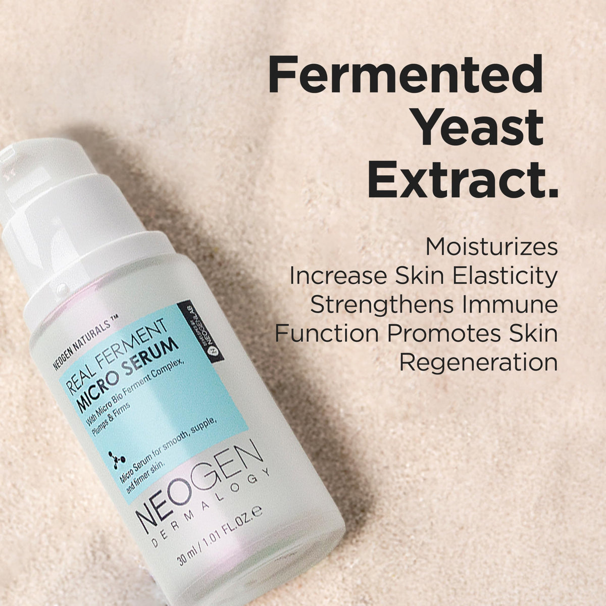 DERMALOGY by NEOGENLAB bottle on bathroom counter showing daily routine integration benefit