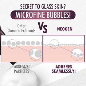 NEOGEN bottle staged in bathroom routine conveying daily use convenience