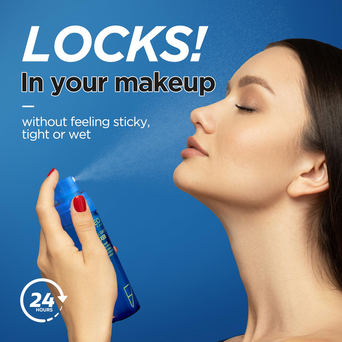 DERMALOGY by NEOGENLAB ultra-fine mist closeup illustrating even application benefit