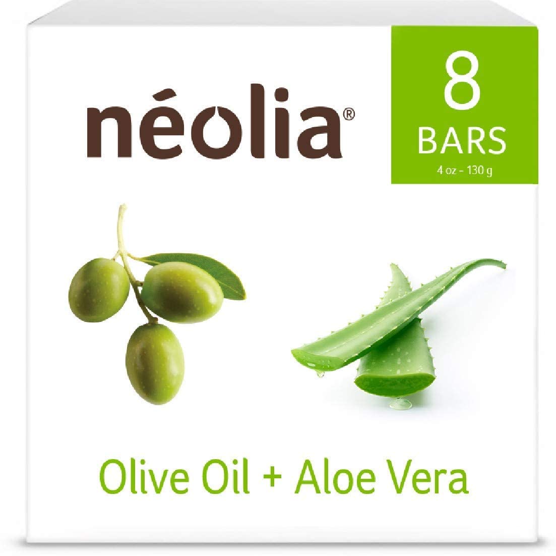 Néolia bars with no plastic packaging emphasizing waste reduction benefit