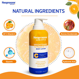 Neoprosone creamy lotion texture close-up for smooth application