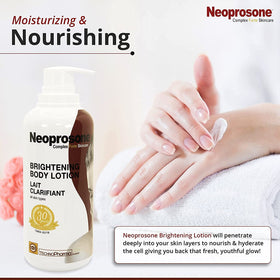 Neoprosone in nighttime routine on bathroom counter suggesting simplicity