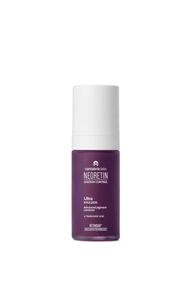 NEORETIN dispensing from pump onto hand for controlled, hygienic application