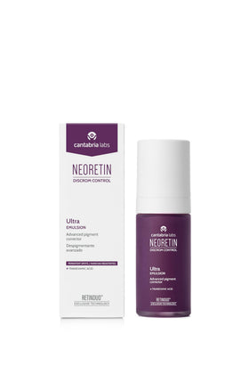 NEORETIN front packaging showing product clarity and compact size for travel