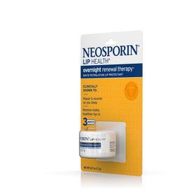 Neosporin before and after lips showing improved tone and softness