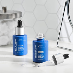 NEOSTRATA illustrative before and after comparison showing improved firmness