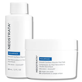 NEOSTRATA front view of bottle and jar showing clean packaging and benefits
