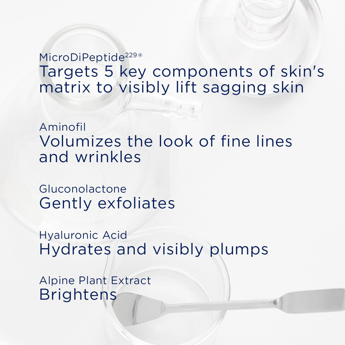 NEOSTRATA bottle beside ruler showing 1 fl oz scale and travel-friendly benefit