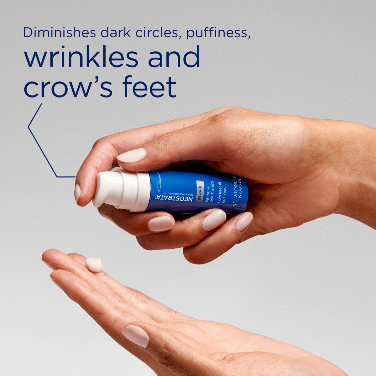 NEOSTRATA on bathroom vanity conveying everyday skincare convenience