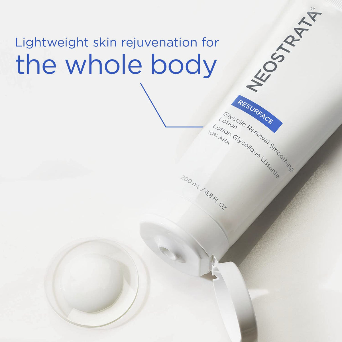 NEOSTRATA pump dispensing a droplet to show controlled delivery and easy application