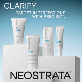 NEOSTRATA cleanser on bathroom counter within daily skincare routine