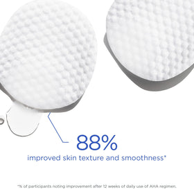 NEOSTRATA close-up pad texture showing saturated material for even exfoliation