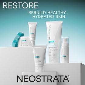 NEOSTRATA serum on hand demonstrating lightweight absorption benefit