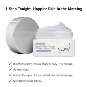 NEOVA Night Therapy being applied on hand demonstrating nourishment and absorbency
