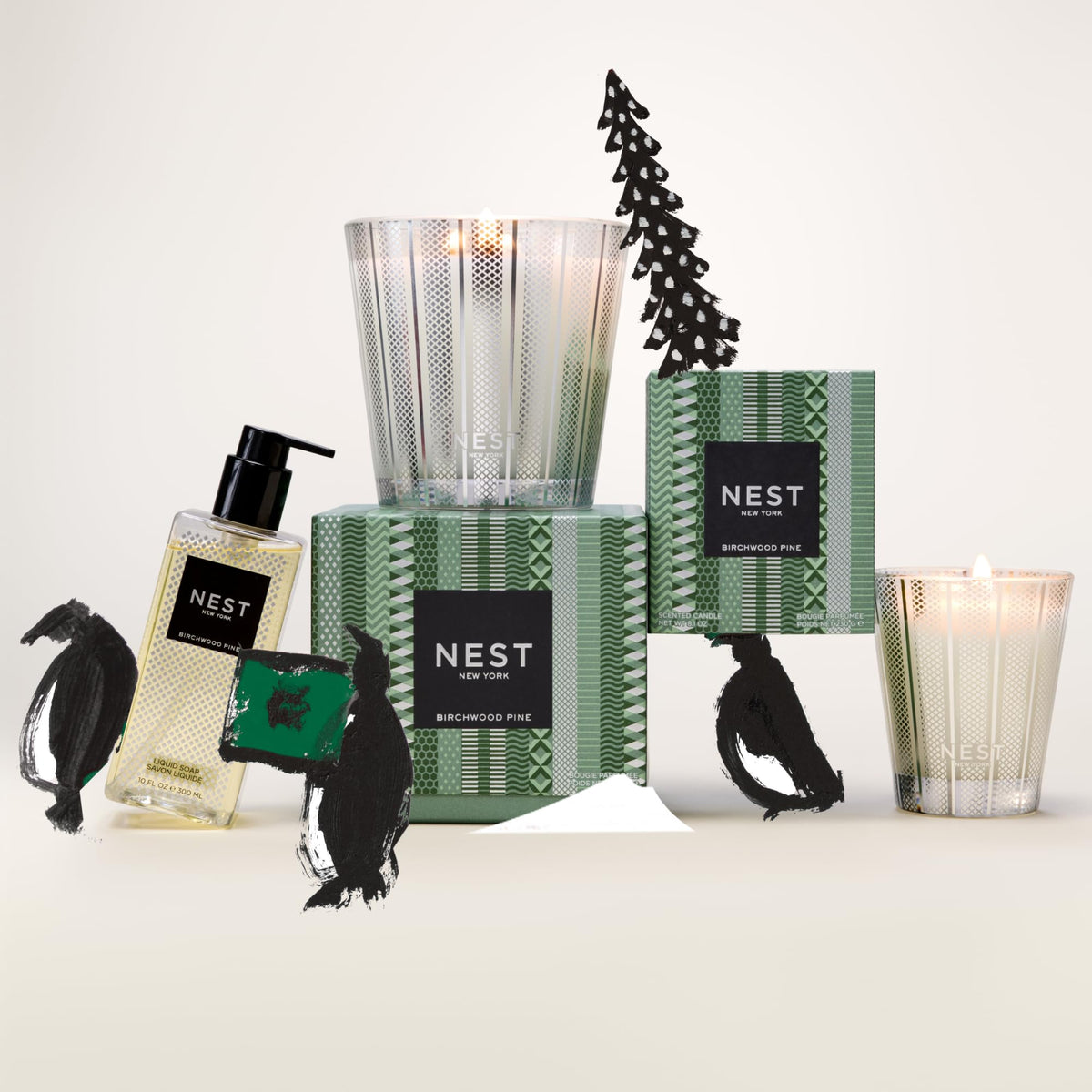 NEST New York foamy lather in hand demonstrating gentle cleanse and nourishing finish