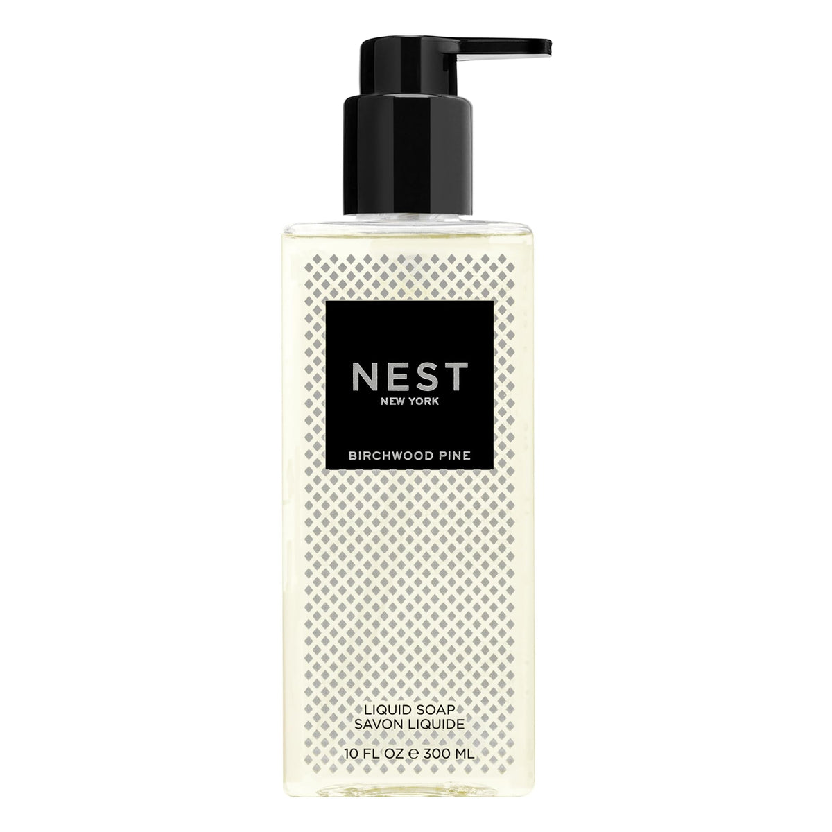 NEST New York bottle front packaging showing label and elegant design benefits countertop style