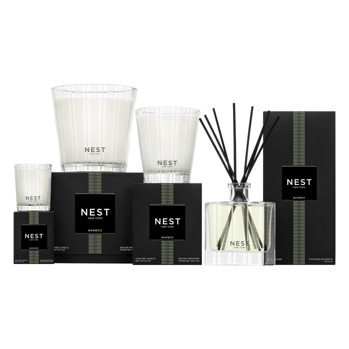 NEST New York in bathroom setting adding fragrant, elegant atmosphere