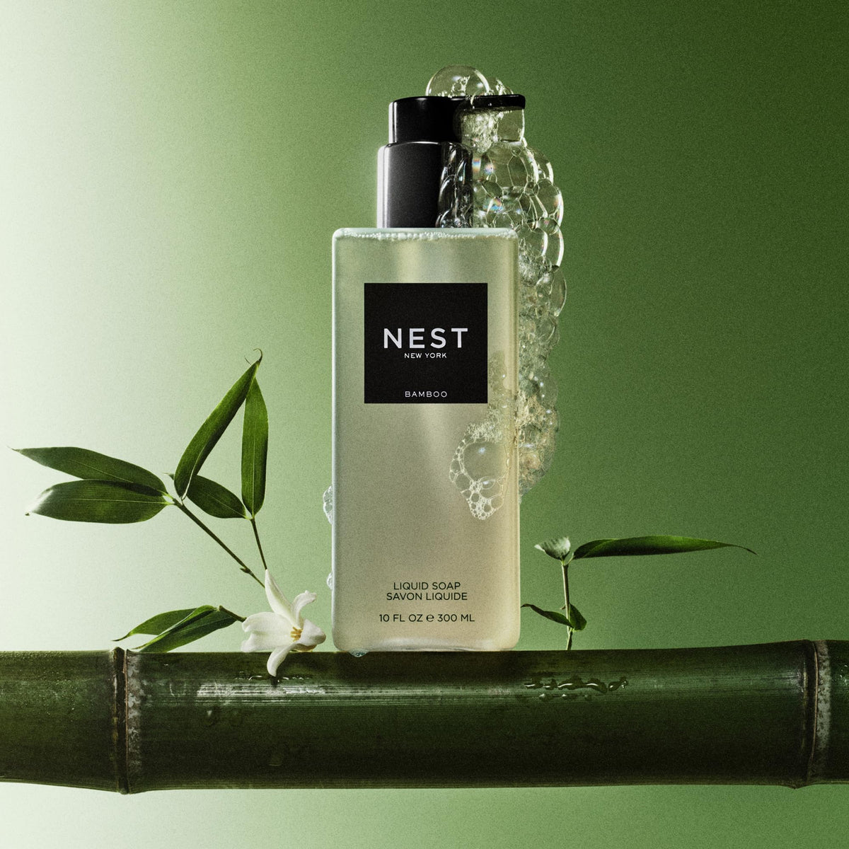 NEST New York texture lather demonstrating creamy cleansing action