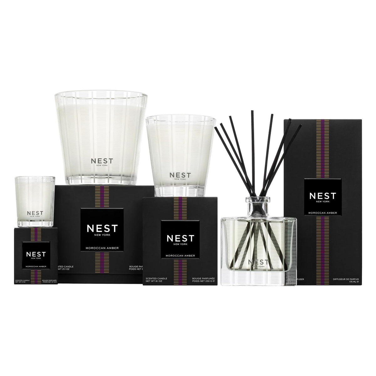NEST New York bottle on bathroom counter showing ambiance and fragrant atmosphere