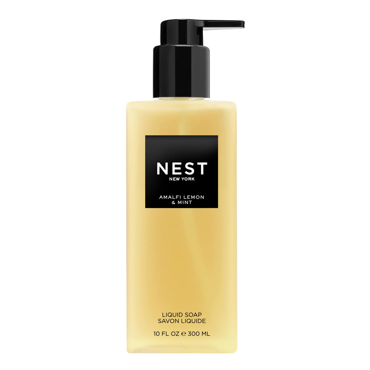 NEST New York bottle front showing label and elegant packaging benefit: stylish countertop display