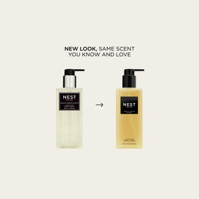 NEST New York foamy soap texture closeup benefit: gentle cleansing and nourishing lather