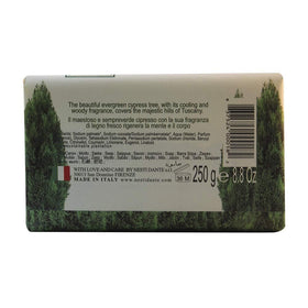 Nesti Dante cypress tree close-up of soap texture highlighting dense triple-milled quality