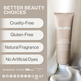 NEUMA application in hands demonstrating easy spread and layering benefit