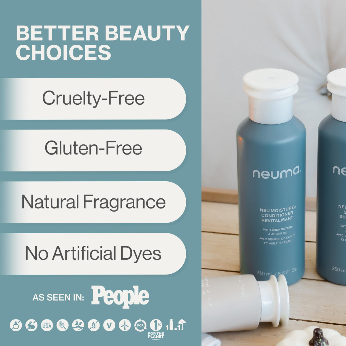 NEUMA shea butter ingredient close-up highlighting deep hydration benefits