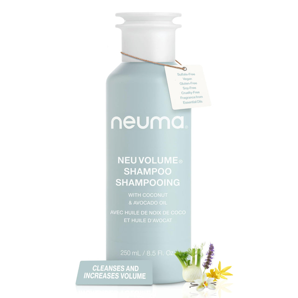 NEUMA front bottle shot showing clean packaging and volume benefit