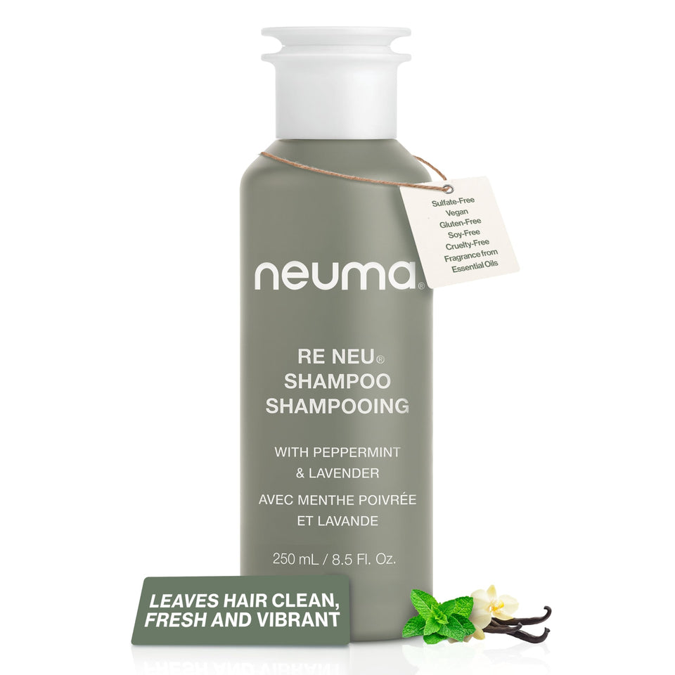Neuma front packaging showing product and branding, highlighting clean formula benefit