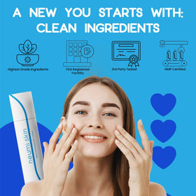 NEUMI SKIN mist over makeup demonstrating refresh without disrupting cosmetics