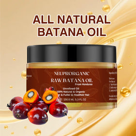 NEUPRORGANIC paste in bathroom setting suggesting simple at-home deep-conditioning benefit