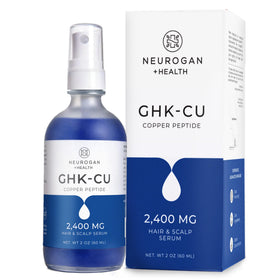 Neurogan front bottle showing GHK-Cu label and concentration benefits