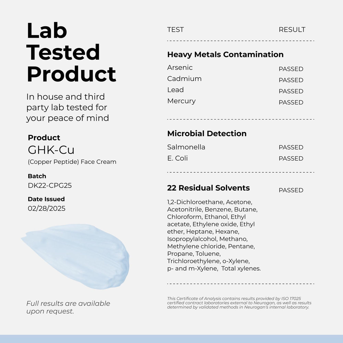 Neurogan jar open revealing cream texture for easy application benefit