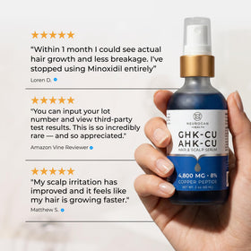 Neurogan texture close-up drop on finger showing water-based absorption benefit