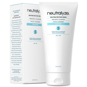 Neutralyze front packaging showing cleanser and brand for quick identification