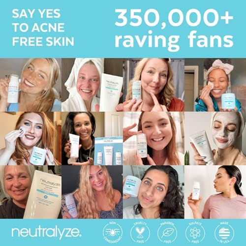 Neutralyze on bathroom counter in routine setting suggesting daily use